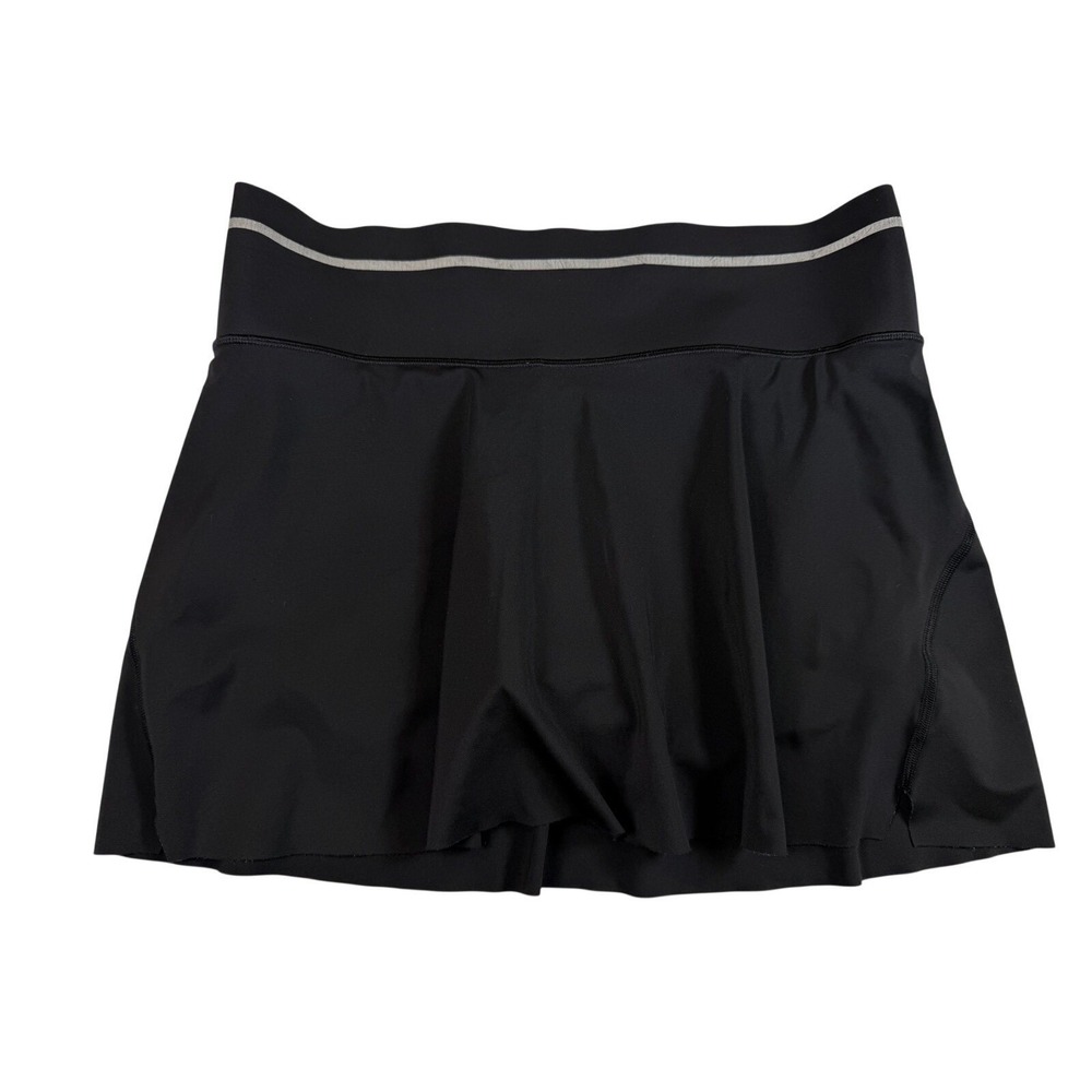 Athleta Sonic Skort‎ S Black Tennis Skirt Short Pickleball Athleisure Athletic